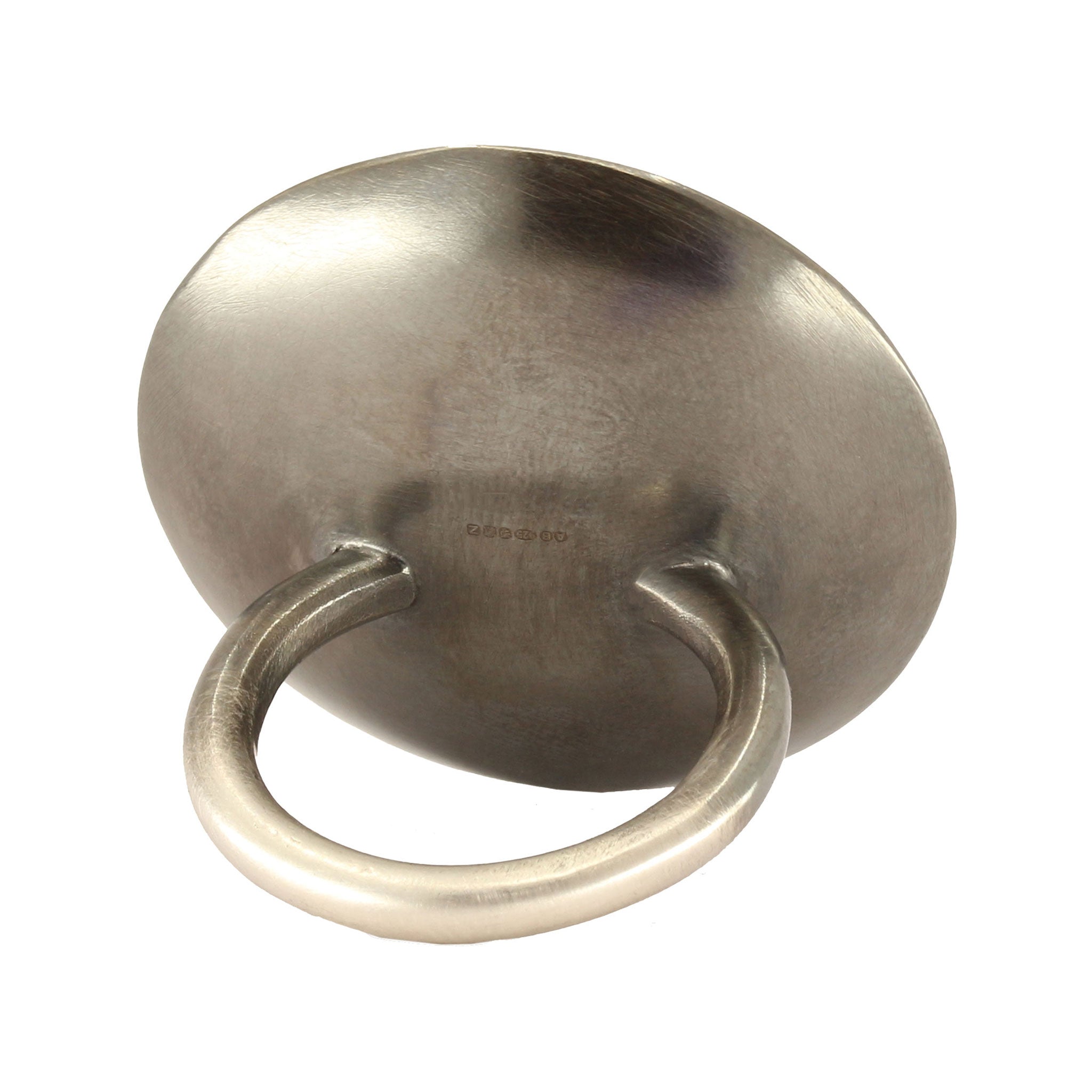 Cubic Zirconia and Oxidised Sterling Silver H.n5 Ring